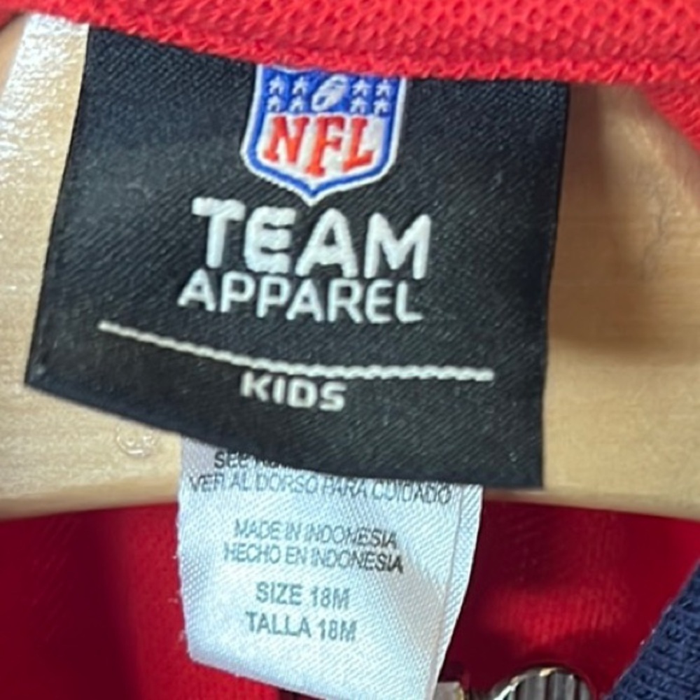 New England Patriots toddler polo dress - Picture 2 of 4